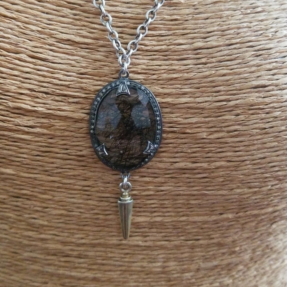 Rutilated Quartz Necklace